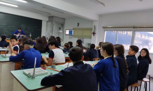 2º ESO en el Laboratorio de Química