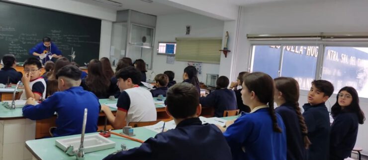 2º ESO en el Laboratorio de Química