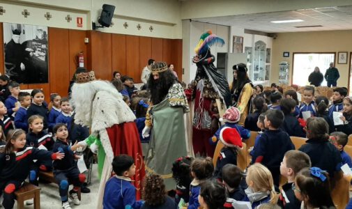 Visita de los Reyes Magos a nuestro colegio