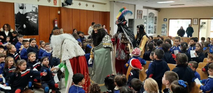 Visita de los Reyes Magos a nuestro colegio